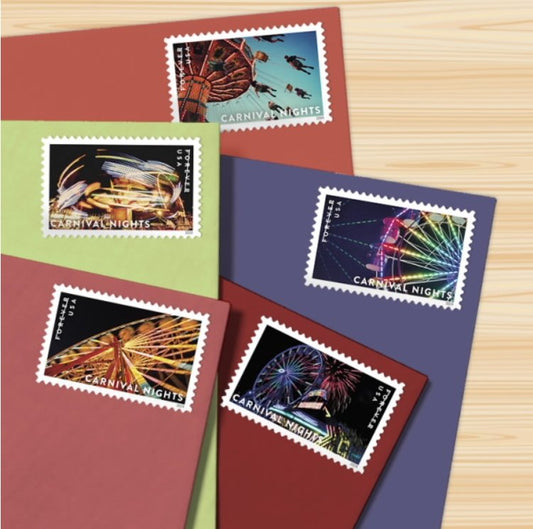 Carnival Nights Forever Stamps