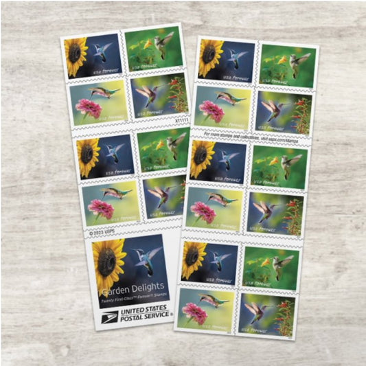 Garden Delights Forever Stamps