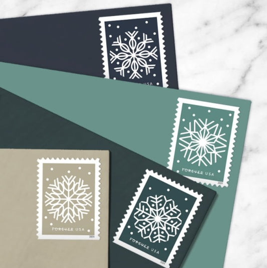 Winter Whimsy Forever Stamps